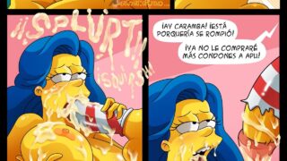 Navidades de los Simpson en Comics Porno Incesto.